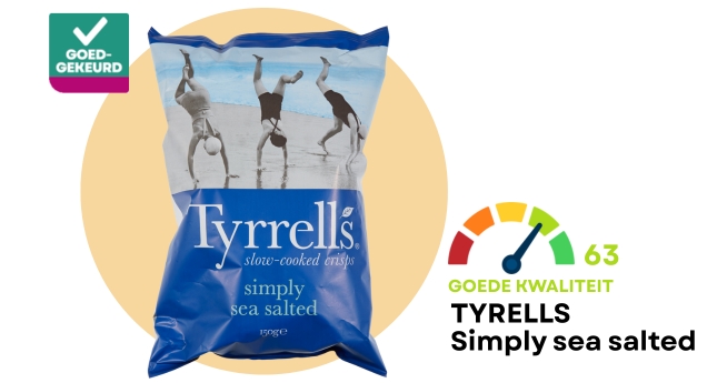 zoute chips van Tyrells